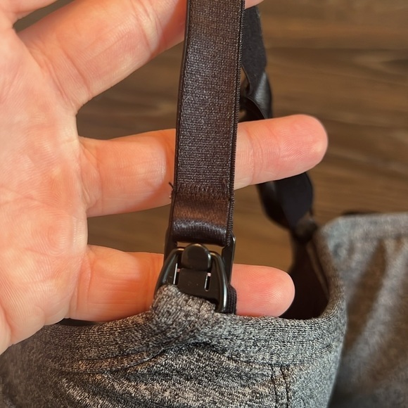 Grey Motherhood Intimates Nursing Sports Bra Racerback large DD breastfeeding - Picture 4 of 11